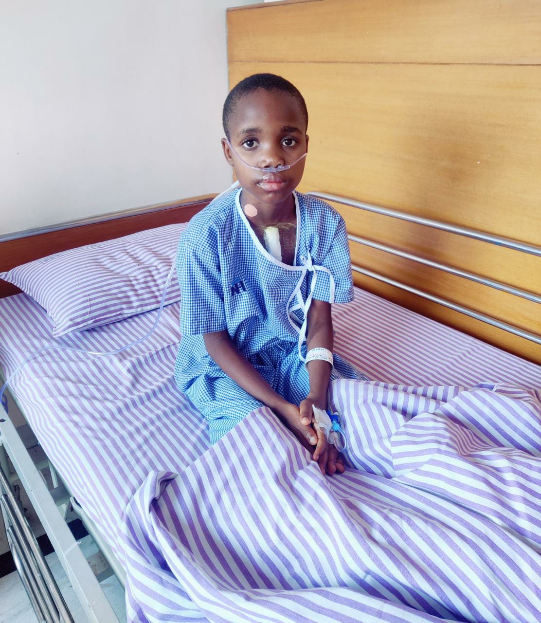 One of the children helped by ACDIPE 