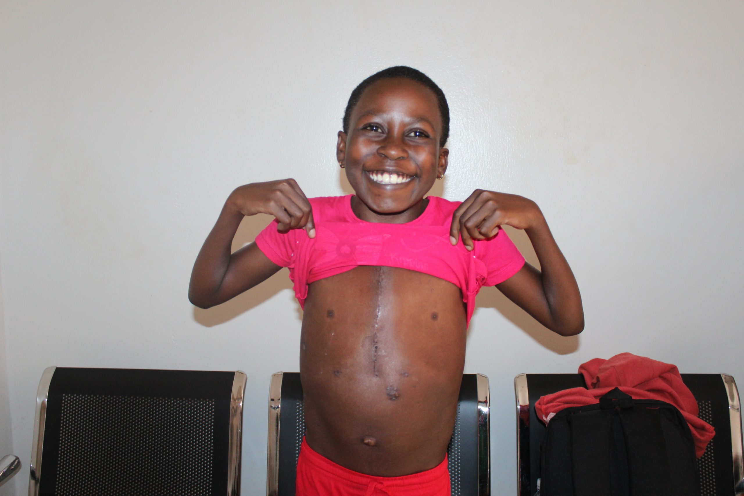 One of the children taken care of by ACDIPE
